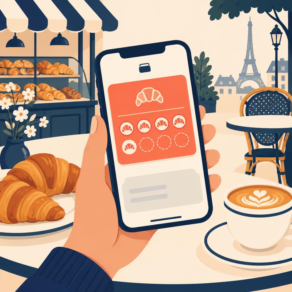 Carte de fidélité Habz dans un Wallet